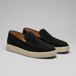 Suede Mid-Cut Loafers
