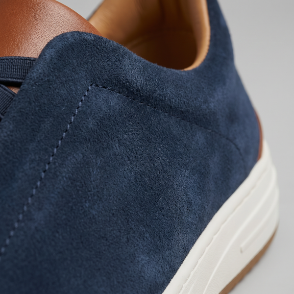 Suede Slip-On Casual Sneakers