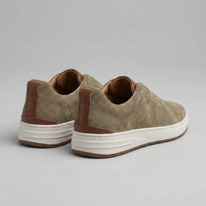 Suede Slip-On Casual Sneakers