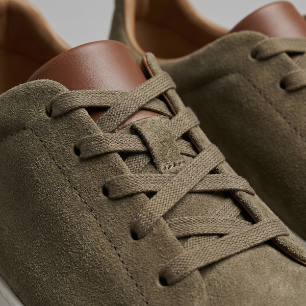Suede Slip-On Casual Sneakers