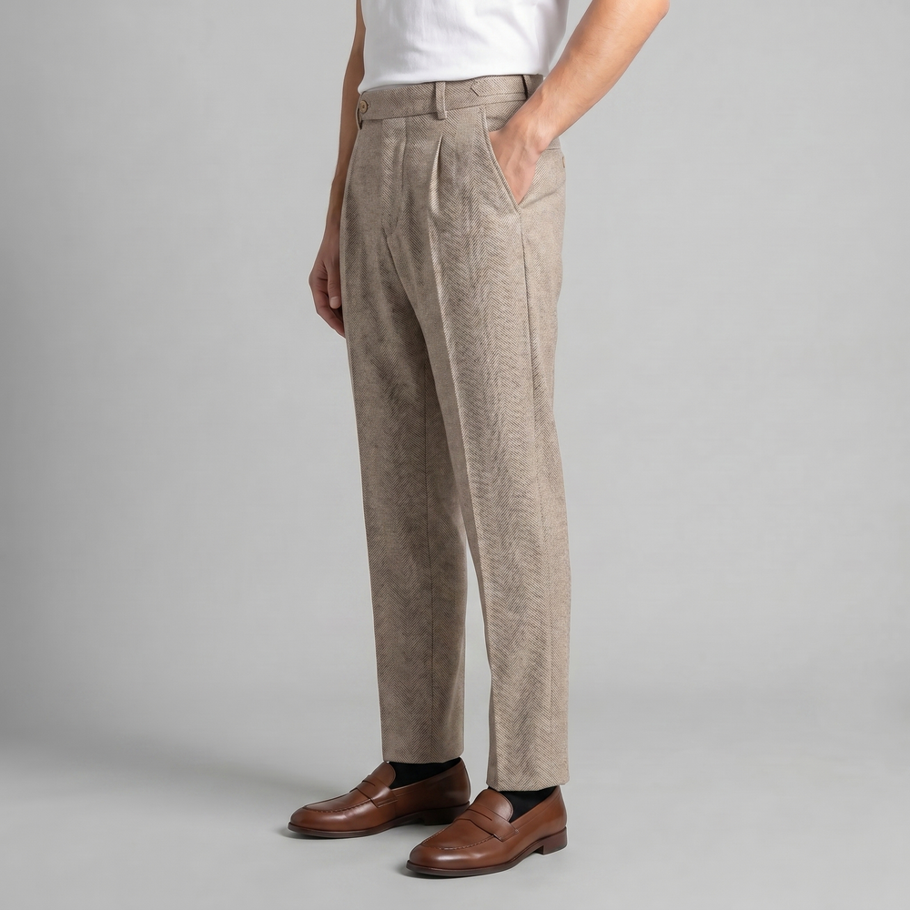 Tailored Ankle-Length Trousers