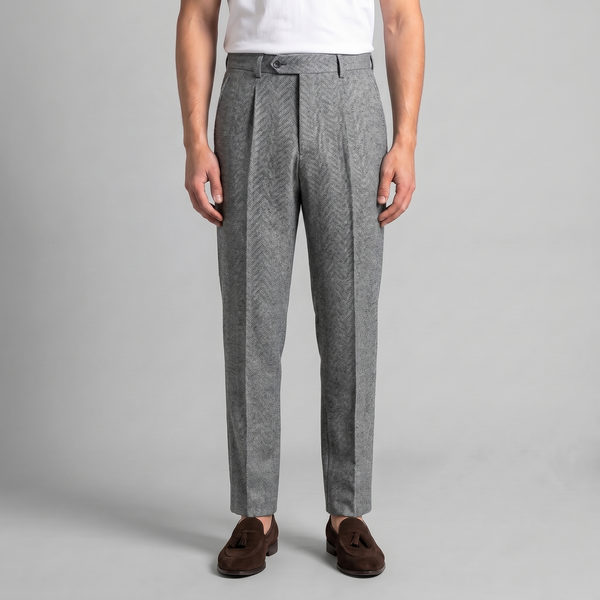 Tailored Ankle-Length Trousers