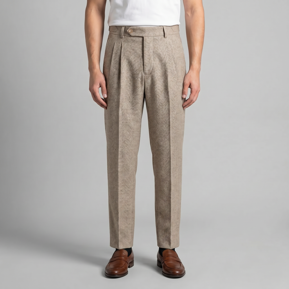 Tailored Ankle-Length Trousers