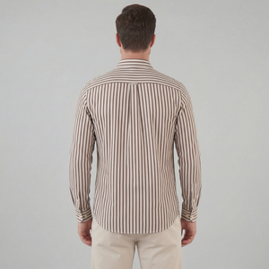 Tailored Fit Striped Shirt
