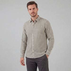 Tailored Fit Striped Shirt