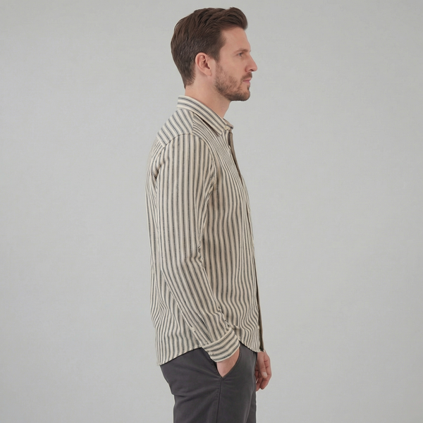 Tailored Fit Striped Shirt