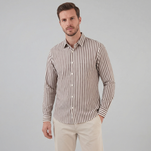 Tailored Fit Striped Shirt