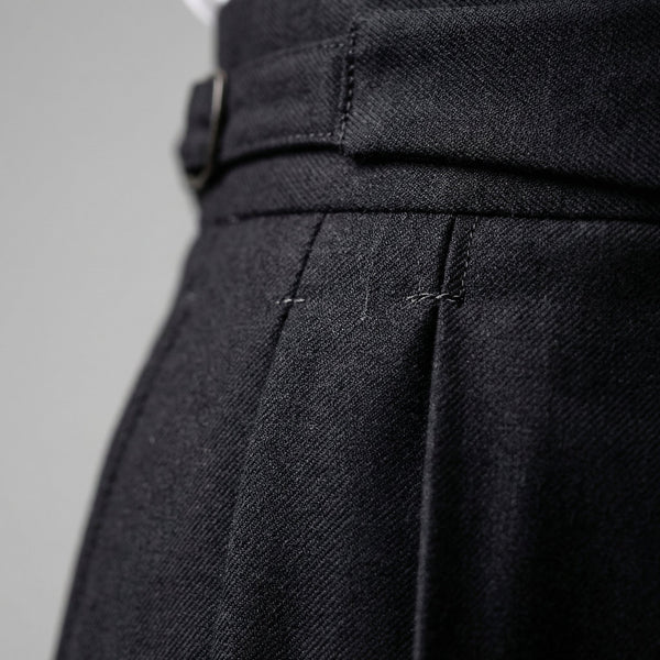 Tailored Fit Pleated Trousers