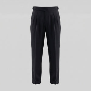 Tailored Fit Pleated Trousers