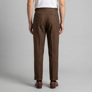 Tailored Fit Pleated Trousers