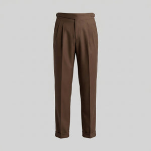 Tailored Fit Pleated Trousers
