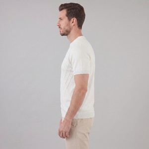 Textured Knit T-Shirt