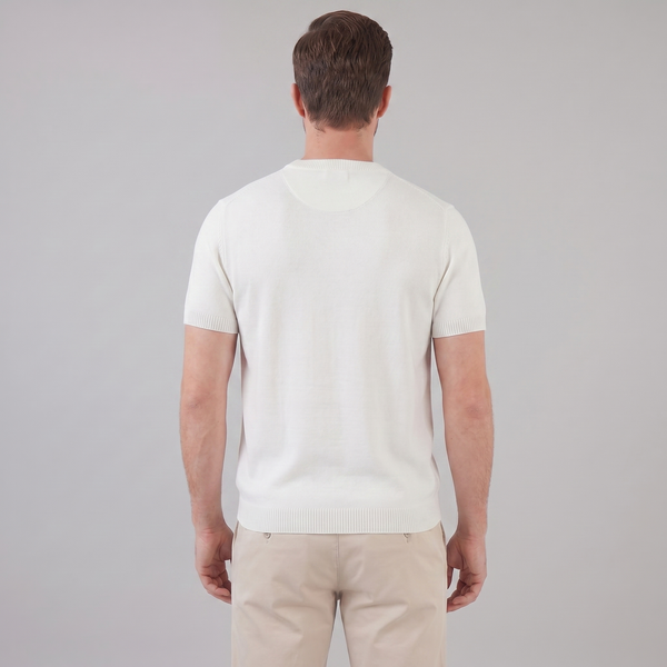 Textured Knit T-Shirt