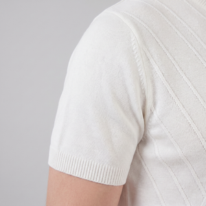 Textured Knit T-Shirt