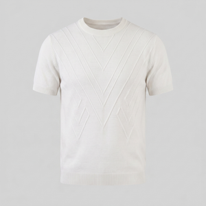 Textured Knit T-Shirt