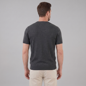 Textured Knit T-Shirt