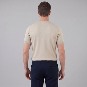 Textured Knit T-Shirt