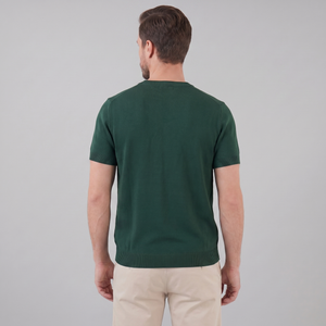 Textured Knit T-Shirt