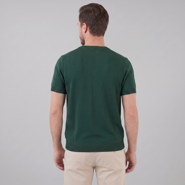 Textured Knit T-Shirt