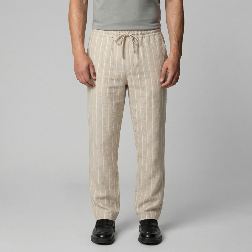 Trousers With Drawstring Waist