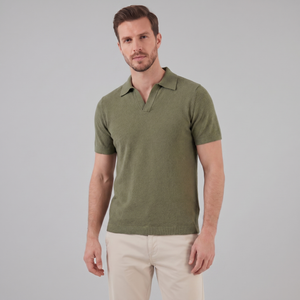 V-Neck Summer Polo Shirt