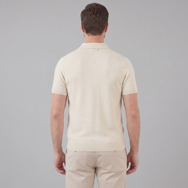 V-Neck Summer Polo Shirt