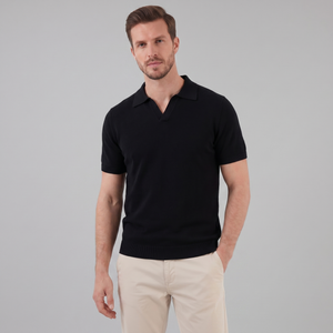 V-Neck Summer Polo Shirt