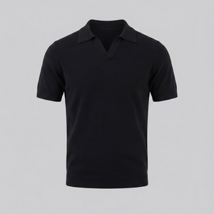 V-Neck Summer Polo Shirt