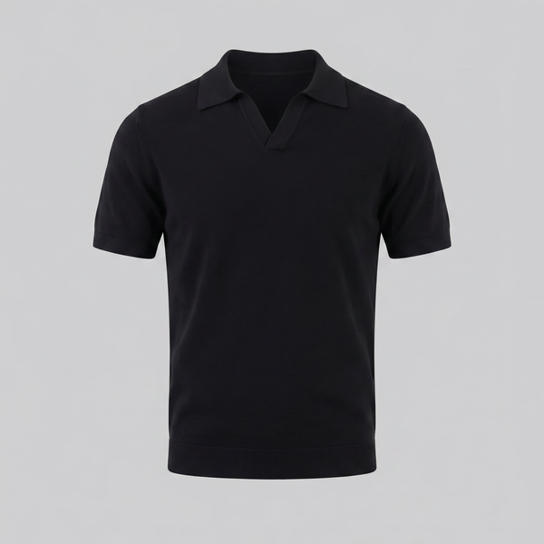 V-Neck Summer Polo Shirt