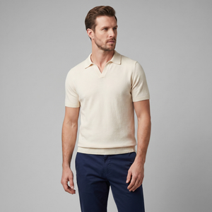 V-Neck Summer Polo Shirt