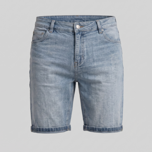 Vintage Wash Denim Shorts