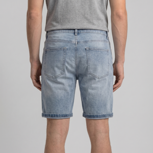Vintage Wash Denim Shorts