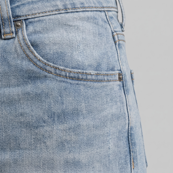 Vintage Wash Denim Shorts