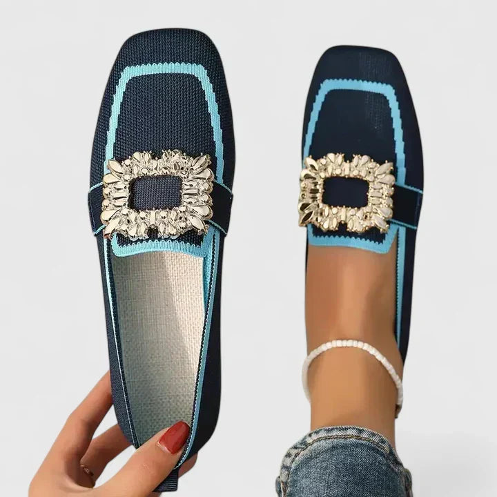 Embellished Slip-On Loafers