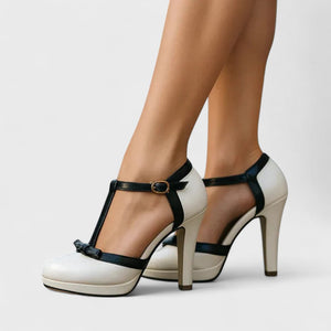 T-Strap Platform High Heels