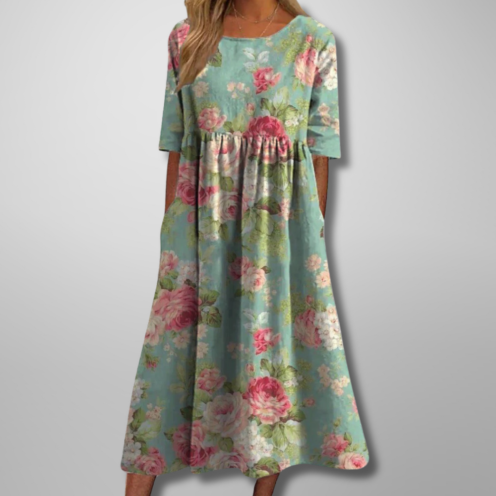Floral Summer Maxi Dress